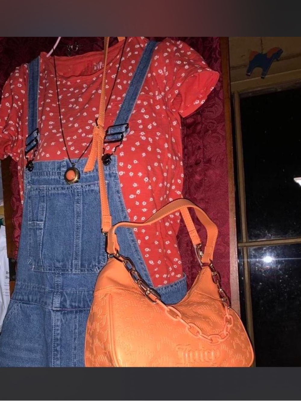 Empyre Overall Shorts & Gap Tee